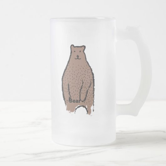 Tasse d'identité d'ours (Droit)