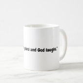 Tasse Dieu rit (Devant droit)