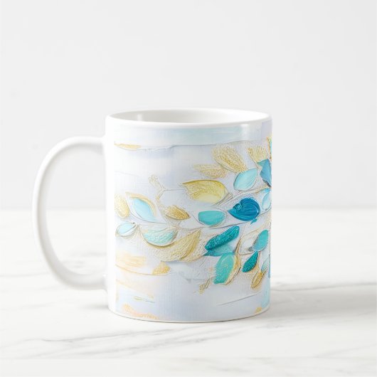 Tasse DigAI Sea Foam Bloom (Gauche)