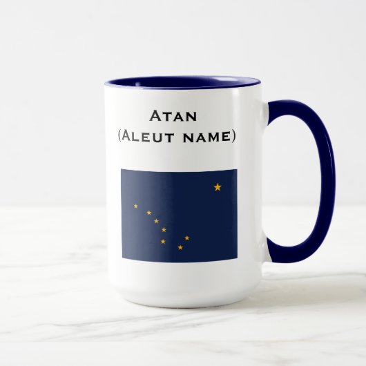 Tasse d'île d'Alaska* Attu (Droite)