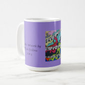 Tasse d'illustration d'Alyssa (Devant gauche)