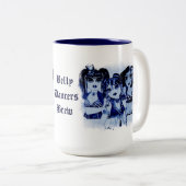 Tasse d'illustration de caractère de Brew de (Devant droit)