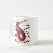 Tasse d'illustration de lémur d'Indri (Devant gauche)