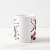 Tasse d'illustration de lémur d'Indri (Centre)