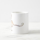 Tasse d'illustration de lévrier de coup-de-pied de (Centre)