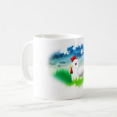 Tasse d'illustration de poulet (Devant gauche)