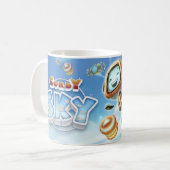 Tasse d'image de caractéristique de ciel de Cordy (Devant gauche)