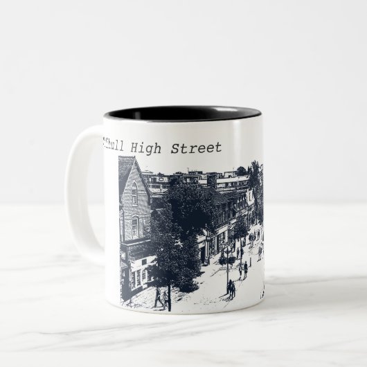 Tasse d'image de grand-rue de Solihull (Devant gauche)