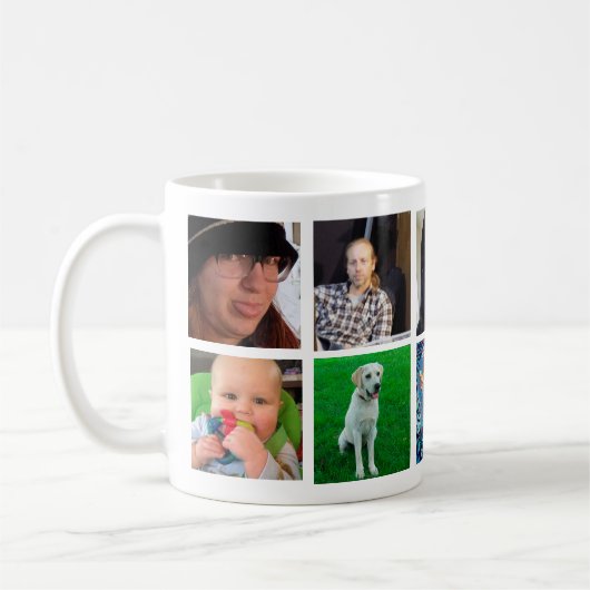 Tasse d'image de la tasse Dix de modèle pour le (Gauche)