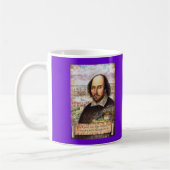 Tasse d'image de William Shakespeare (Gauche)