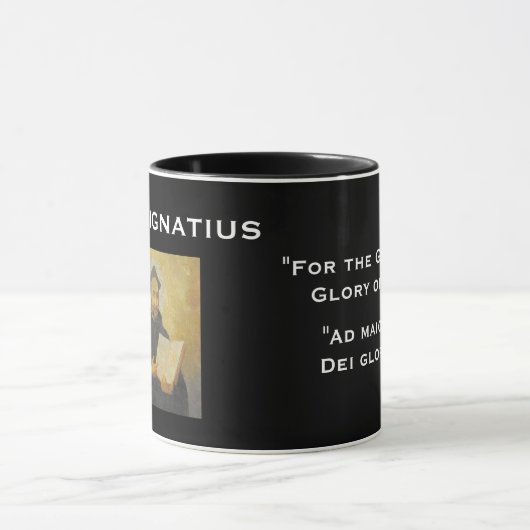 Tasse d'image d'Ignatius de saint (Centre)