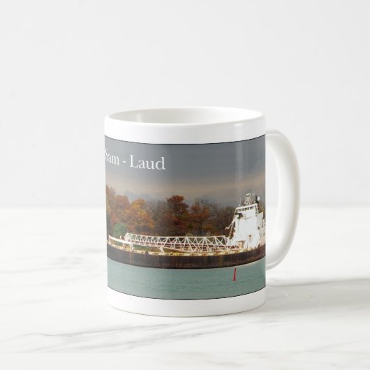 Tasse d'image entière de louange de Sam (Devant droit)