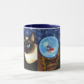 Tasse d'imaginaire de fortune de Koi de boule de (Centre)