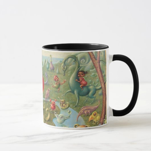 Tasse d'imaginaire : Rêver de fille de fraise (Droite)