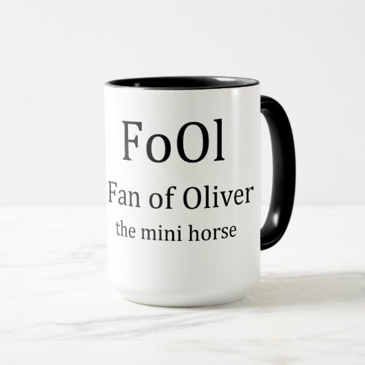 Tasse d'imbécile (Devant droit)