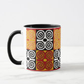 Tasse d'impression d'Adinkra d'Africain de (Gauche)