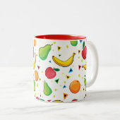 Tasse d'impression d'amusement de fruit frais (Devant droit)