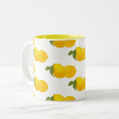 Tasse d'impression de citron (Devant gauche)