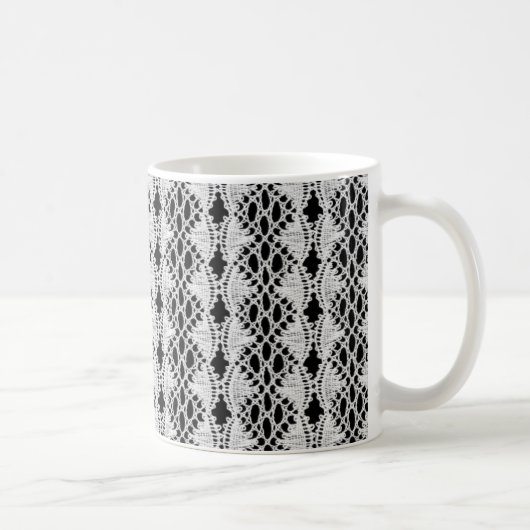 Tasse d'impression de dentelle (Droite)