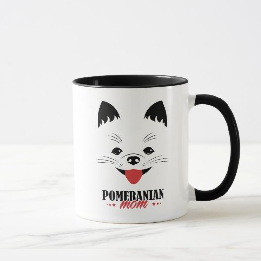 Tasse d'impression de Digitals de chien (Droite)