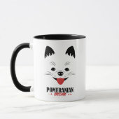 Tasse d'impression de Digitals de chien (Gauche)