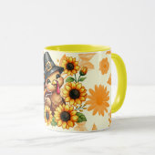 Tasse dinde tournesol  (Devant droit)