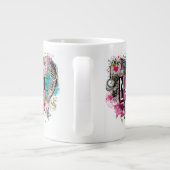 Tasse d'infirmière de la Saint-Valentin en forme d (Dos)