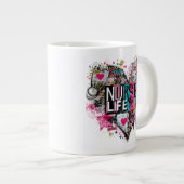 Tasse d'infirmière de la Saint-Valentin en forme d (Devant droit)