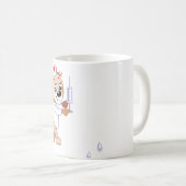 Tasse d'infirmière d'ours de nounours (Devant droit)