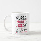 Tasse d'infirmière drôle Mode Infirmière Activée C (Gauche)