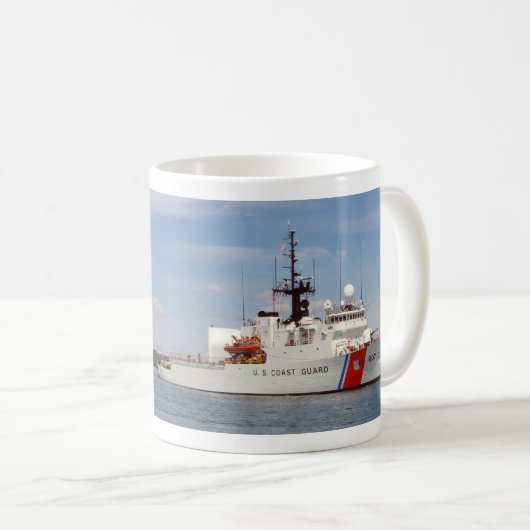 Tasse d'information de WMEC 907 Escanaba (Devant droit)