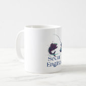 Tasse d'ingénieur en sécurité – Attraper les cyber (Devant gauche)