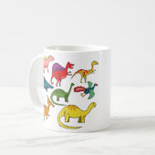 tasse dinosaure, types de dinosaure, cadeau dinosa (Devant gauche)