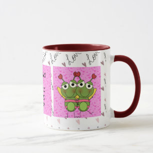 Tasse d'insecte d'amour