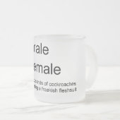 tasse d'insecte de genre (Devant droit)