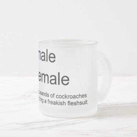 tasse d'insecte de genre (Devant droit)