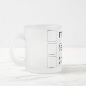 tasse d'insecte de genre (Gauche)