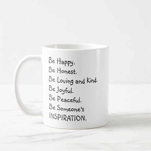 Tasse d'inspiration (Gauche)