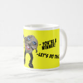 Tasse d'inspiration de Dan de bonbon au caramel (Devant droit)