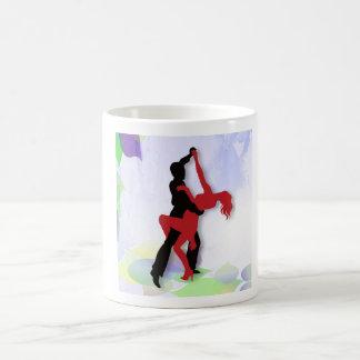 Tasse d'inspiration de danse de Salsa