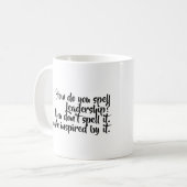 Tasse d'inspiration de direction (Devant gauche)