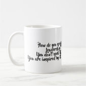 Tasse d'inspiration de direction (Gauche)