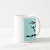 Tasse d'inspiration de foi chrétienne (Devant droit)