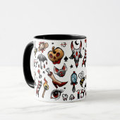Tasse d'instantané de tatouage du vendredi 13 (Devant gauche)