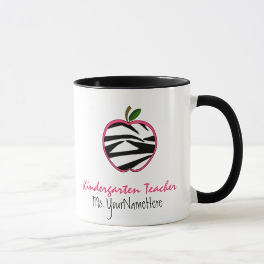 Tasse d'institutrice gardienne - copie Apple de (Droite)