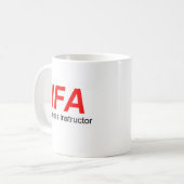 Tasse d'instructeur de forme physique d'IFA (Devant gauche)