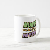 Tasse d'interne de blâme (Devant droit)