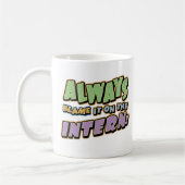 Tasse d'interne de blâme (Gauche)