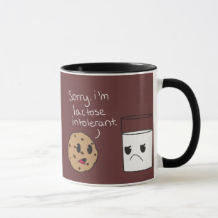 Tasse d'intolérance au lactose