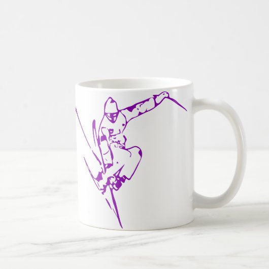 Tasse d'intoxiqué de ski (Droite)